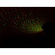 Laser scintillant rouge et vert