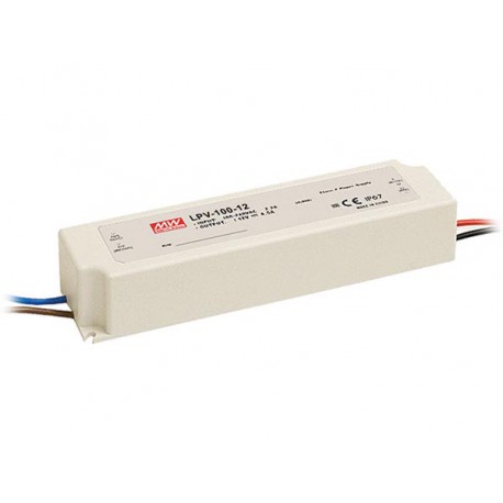 Alimentation 12V 100W IP67