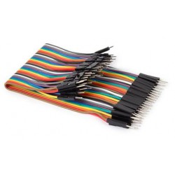 Fils de raccordement 15cm mâle mâle 40 straps