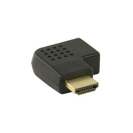 Adaptateur HDMI femelle vers HDMI mâle coudé à droite