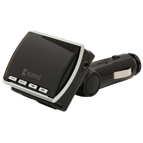 Transmetteur FM allume cigare jack 3.5m, SD, USB MP3