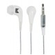 Ecouteurs intra auriculaires blanc jack 3.5mm