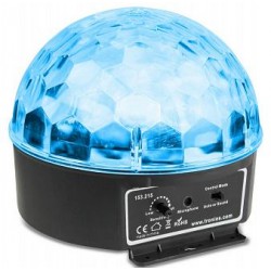 Star Ball Led 6x3W RGBAW, pilotage automatique ou musique