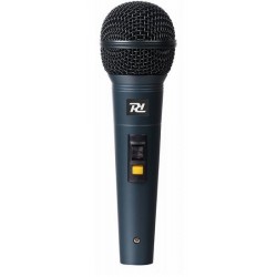 Microphone de chant dynamique avec valise, cordon, pince micro