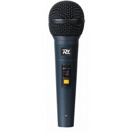 Microphone de chant dynamique avec valise, cordon, pince micro