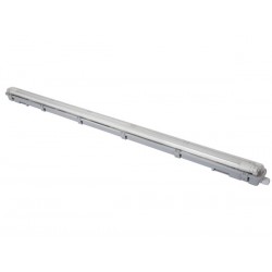 Plafonnier led étanche 18W 1450lm 128.5cm blanc neutre