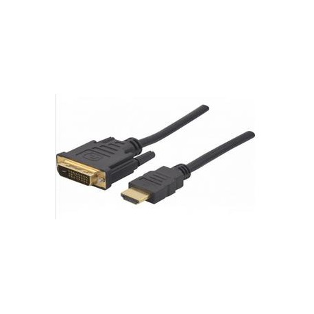 Cordon HDMI / DVI mâle 1.5m