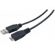 Cordon USB 3.0 A mâle, micro-usb 3.0 0.6m