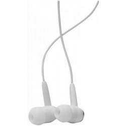 Ecouteurs intra-auriculaires blanc jack 3.5mm, économique