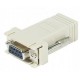 Adaptateur RJ45 femelle, Sub-D9 femelle