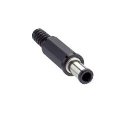 Fiche alimentation mâle avec picot 5.5/3.3/1mm