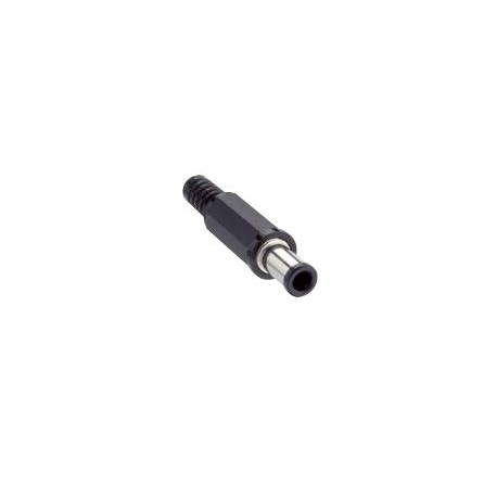 Fiche alimentation mâle avec picot 5.5/3.3/1mm