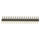 Barrette mâle 1x40 broches 2.54mm coudé