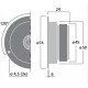 Tweeter Hi-Fi à dôme 15 W, 8 ohms