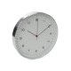 Horloge murale 30 cm radio-pilotée DCF en aluminium