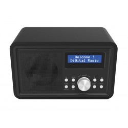 Radio numérique FM/DAB+ noir