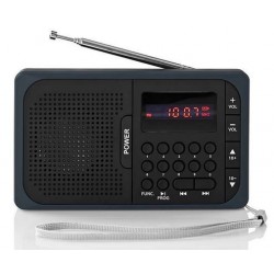 Radio FM PLL rechargeable 3.6W