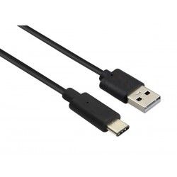 Cordon Usb A mâle vers Type C mâle 1m