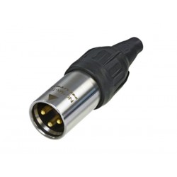 Connecteur XLR 3 points mâle TOP Neutrik NC3MX-TOP