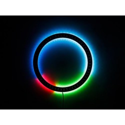 Horloge led BrightDot blanc