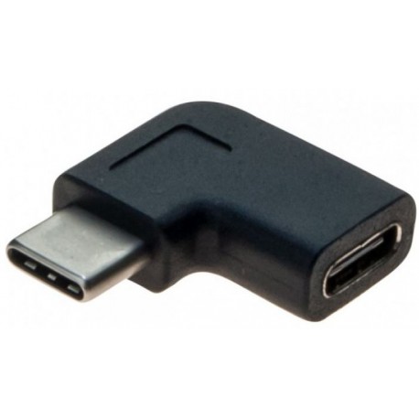 Adaptateur USB-C 3.1 coudé mâle/femelle