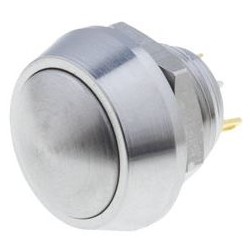 Bouton poussoir inox diamètre 12mm IP65 2A