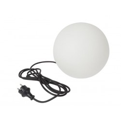 Luminaire extérieur en forme de boule 25cm