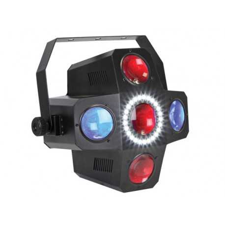 Effet flower et stroboscope led Deliso pilotage dmx, automatique, son