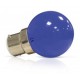 Ampoule Led 1W bleu B22 