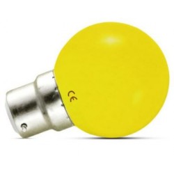 Ampoule Led 1W jaune B22