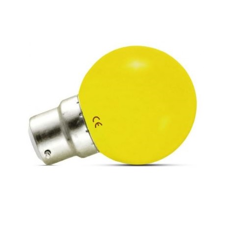 Ampoule Led 1W jaune B22