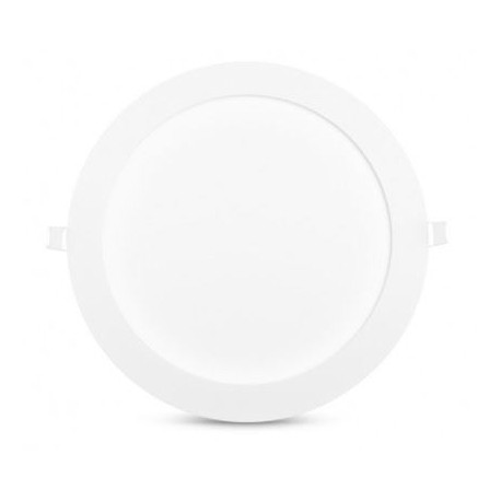 Plafonnier led encastrable 18W 1400lm blanc chaud 225mm