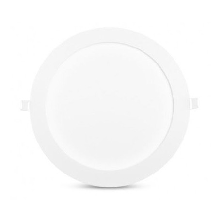 Plafonnier led encastrable 18W 1400lm blanc chaud 225mm