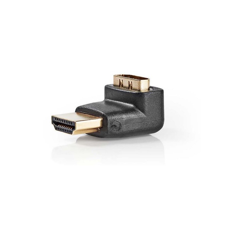Câble HDMI Coudé 270° 1 M - Ultra Fin Et Flexible - Supporte 4K@60Hz, 3D, Ethernet - Compatible TV, PS4, Xbox