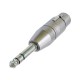 Adaptateur Neutrik XLR 3 points femelle vers jack 6.35 stéréo