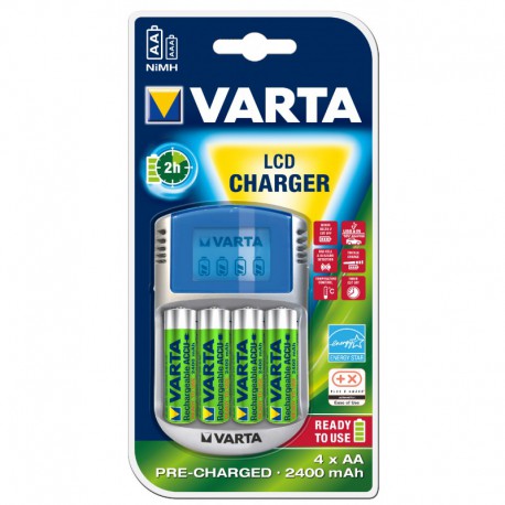 Chargeur Ni-MH AA, AAA, R03,R6 