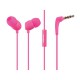 Ecouteur intra auriculaire avec micro Roxcore Bullets V2 rose