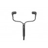 Ecouteur intra auriculaire noir Roxcore Zippers noir