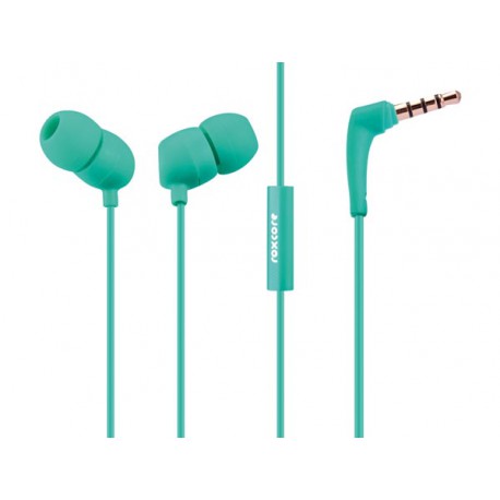 Ecouteur intra auriculaire avec micro Roxcore Bullets V2 vert