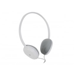 Casque stéréo numérique blanc jack 3.5